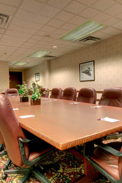 Board room table and chairs at Comfort Suites